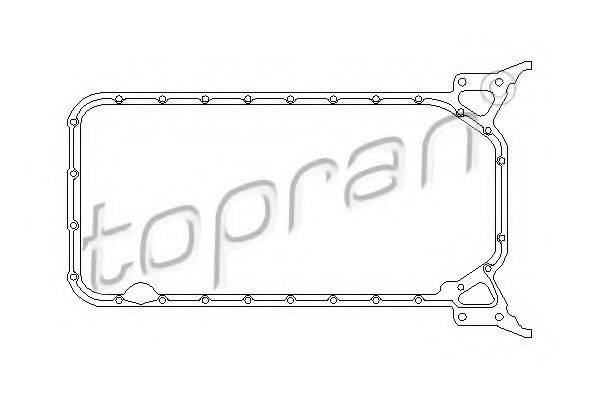 TOPRAN 401226 Прокладка, масляний піддон