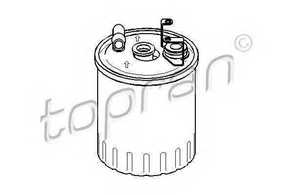 TOPRAN 401031 Паливний фільтр