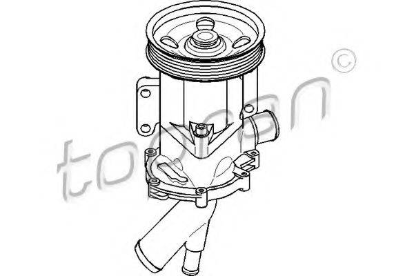 TOPRAN 501074 Водяний насос
