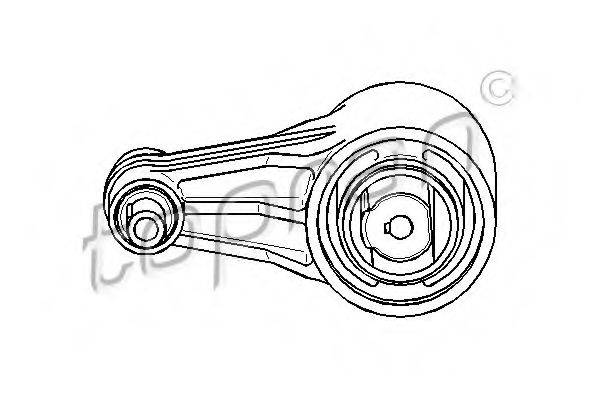 TOPRAN 700521 Підвіска, двигун