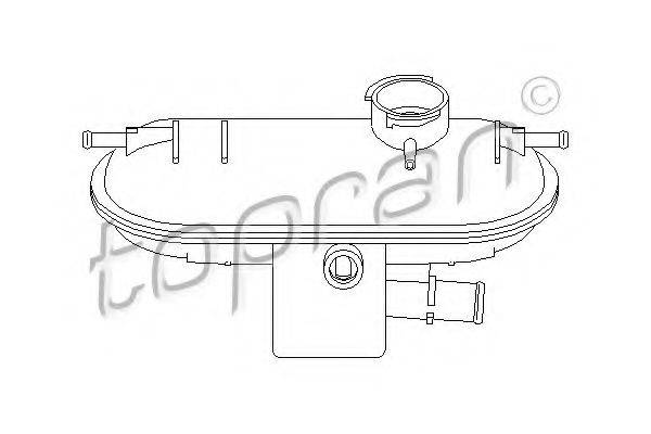 TOPRAN 722108 Компенсаційний бак, охолоджуюча рідина