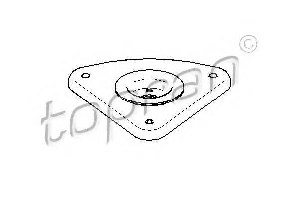 TOPRAN 302793 Опора стійки амортизатора