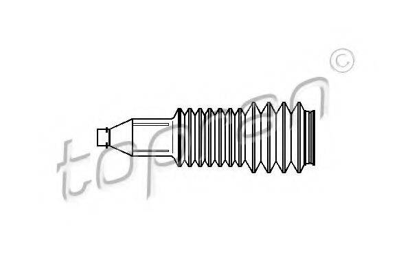 TOPRAN 407940 Пильовик, рульове управління