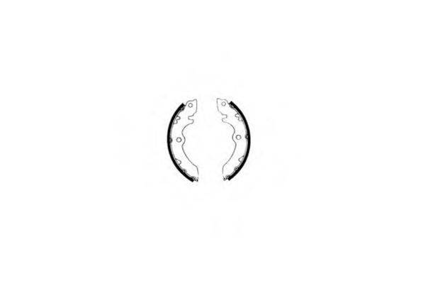 E.T.F. 090358 Комплект гальмівних колодок