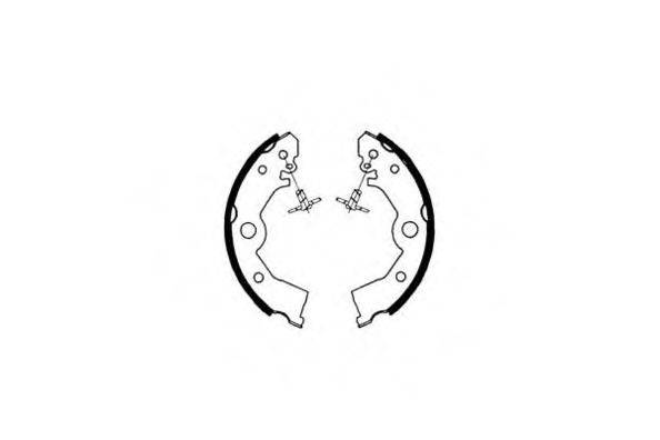 E.T.F. 090449 Комплект гальмівних колодок