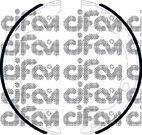 CIFAM 153515 Комплект гальмівних колодок, стоянкова гальмівна система