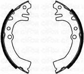 CIFAM 153038 Комплект гальмівних колодок