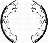 CIFAM 153042 Комплект гальмівних колодок