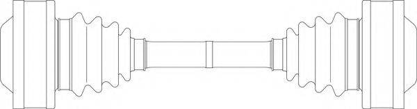 GENERAL RICAMBI AR3013 Приводний вал