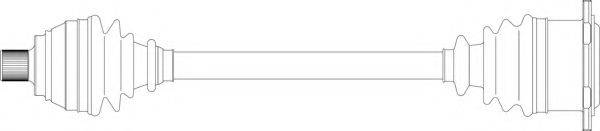 GENERAL RICAMBI AU3134 Приводний вал