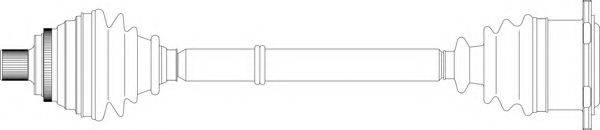 GENERAL RICAMBI AU3199 Приводний вал