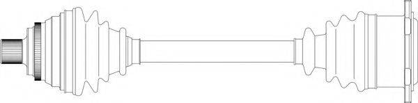 GENERAL RICAMBI AU3332 Приводний вал