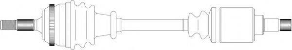 GENERAL RICAMBI CI3241 Приводний вал
