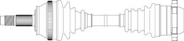 GENERAL RICAMBI FI3122 Приводний вал