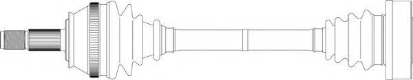 GENERAL RICAMBI FI3314 Приводний вал