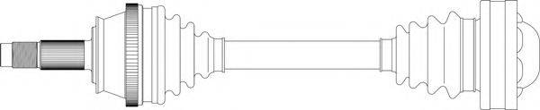 GENERAL RICAMBI FI3320 Приводний вал