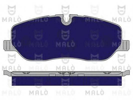 MALO 1050148 Комплект гальмівних колодок, дискове гальмо