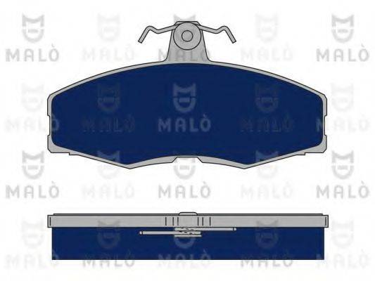 MALO 1050342 Комплект гальмівних колодок, дискове гальмо