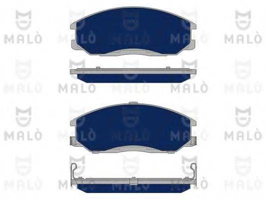 MALO 1050397 Комплект гальмівних колодок, дискове гальмо