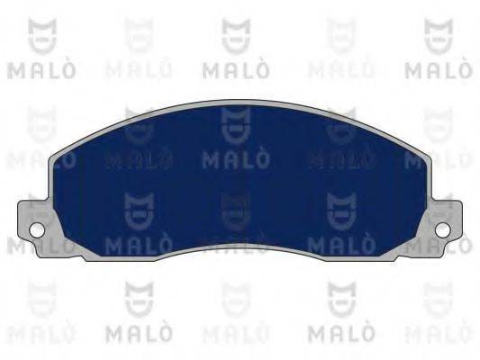 MALO 1050665 Комплект гальмівних колодок, дискове гальмо
