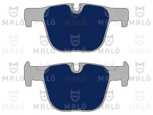 MALO 1050884 Комплект гальмівних колодок, дискове гальмо