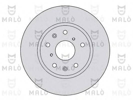 MALO 1110125 гальмівний диск