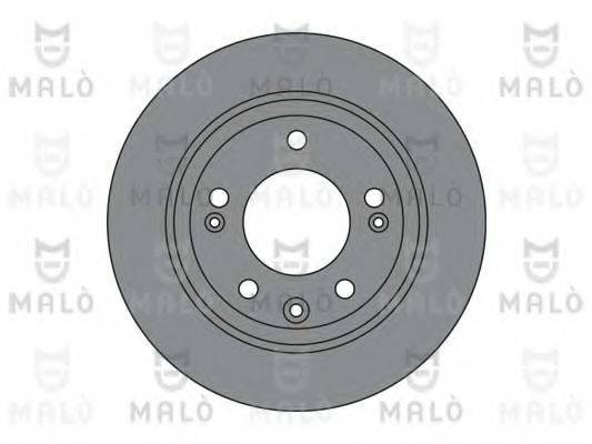MALO 1110258 гальмівний диск