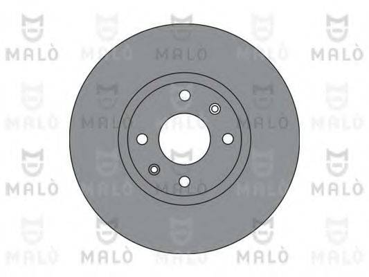 MALO 1110285 гальмівний диск
