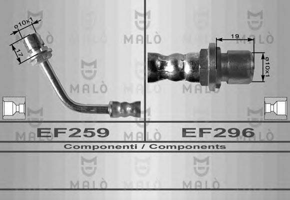 MALO 8402 Гальмівний шланг