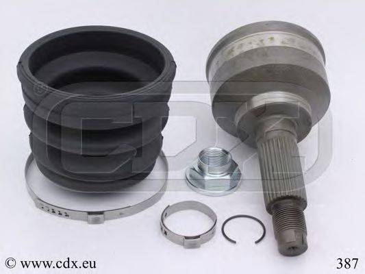 CDX 387 Шарнірний комплект, приводний вал