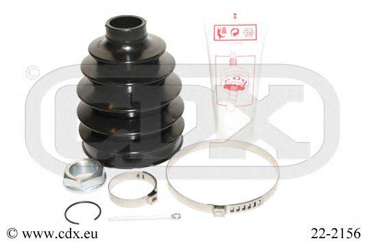 CDX 222156 Комплект пильника, приводний вал