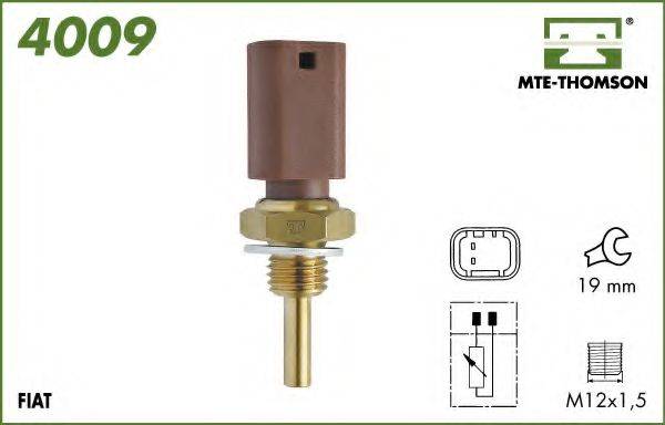 MTE-THOMSON 4009 Датчик, температура охолоджувальної рідини