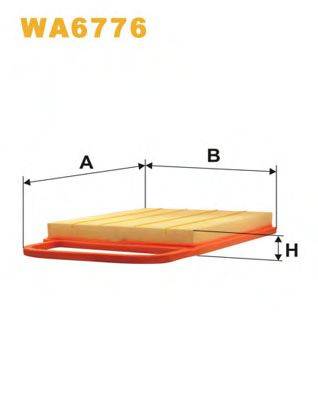 WIX FILTERS WA6776 Повітряний фільтр