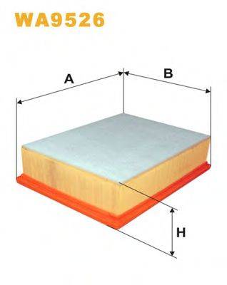 WIX FILTERS WA9526 Повітряний фільтр