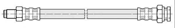 CEF 510945 Гальмівний шланг