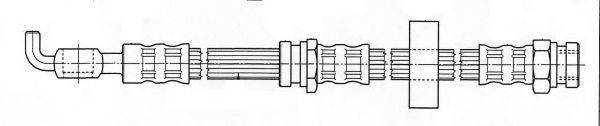 CEF 511515 Гальмівний шланг