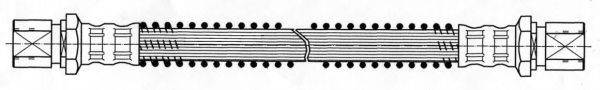 CEF 511872 Гальмівний шланг