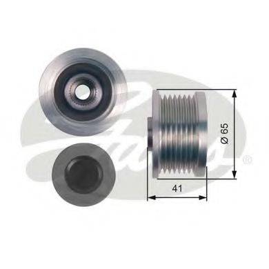 GATES OAP7125 Механізм вільного ходу генератора