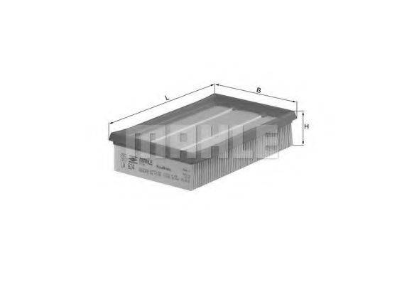 KNECHT LX624 Повітряний фільтр