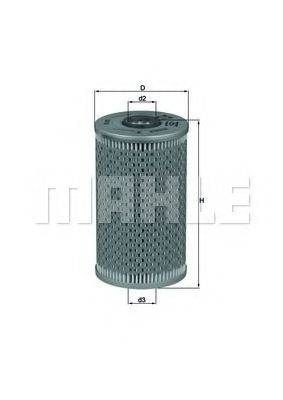 KNECHT OX96D Масляний фільтр