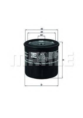 KNECHT OC9 Масляний фільтр