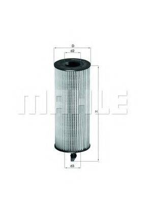 KNECHT OX3614D Масляний фільтр