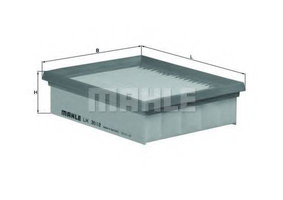 KNECHT LX3012 Повітряний фільтр