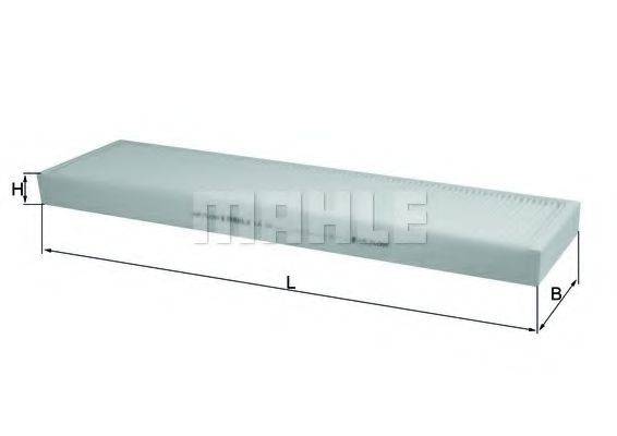 KNECHT LA25 Фільтр, повітря у внутрішньому просторі