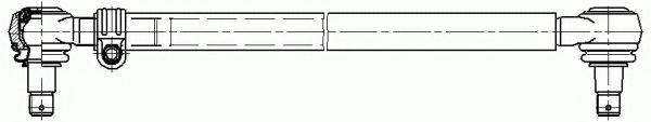 LEMFORDER 1141001 Поздовжня рульова тяга