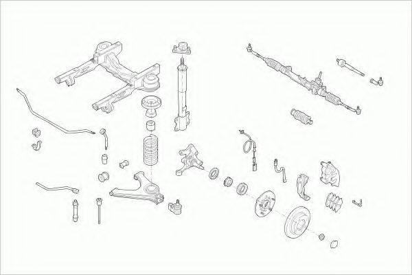 LEMFORDER FORDTRANSFL005 Рульове управління; Підвіска колеса