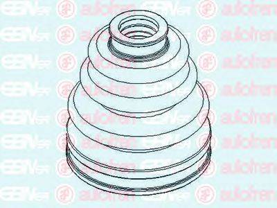 AUTOFREN SEINSA D8521T Комплект пильника, приводний вал