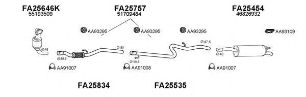 VENEPORTE 250236 Система випуску ОГ