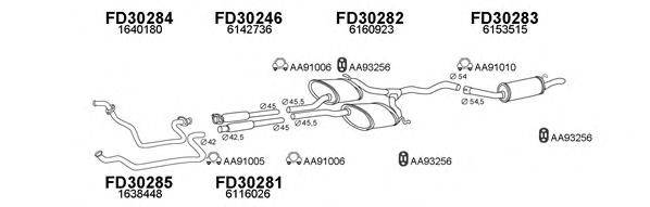 VENEPORTE 300472 Система випуску ОГ