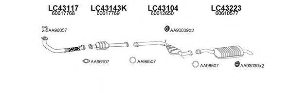 VENEPORTE 430032 Система випуску ОГ